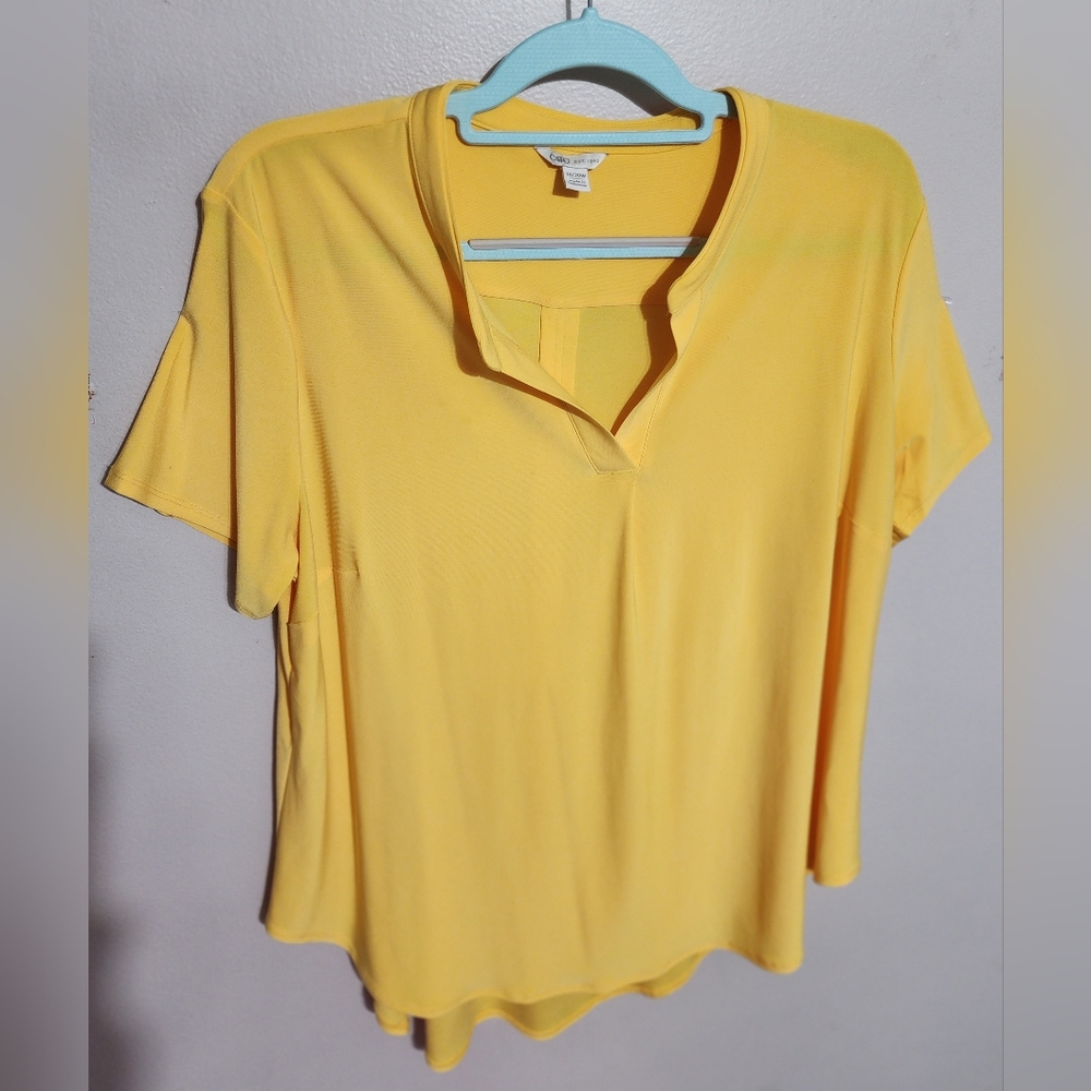 Womans yellow blouse 18/20